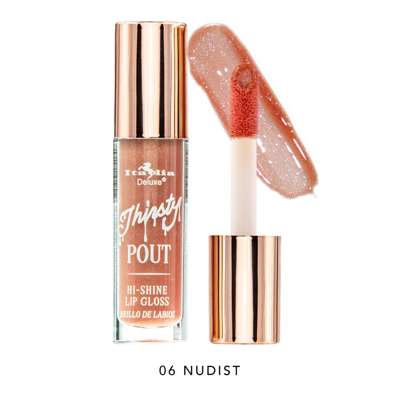 Gloss thirsty pout gloss  pout italia deluxe