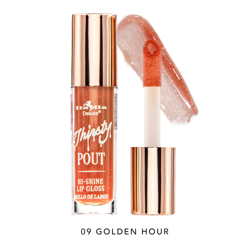 Gloss thirsty pout gloss  pout italia deluxe
