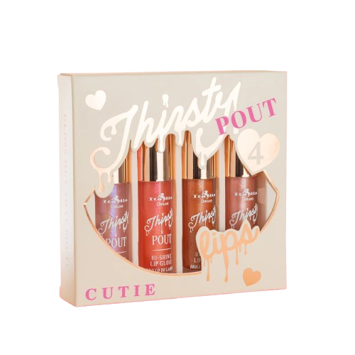 THIRSTY POUT 4  SET  CUTIE - ITALIA DELUXE