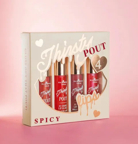 THIRSTY POUT 4 LIPS SET - ITALIA DELUXE